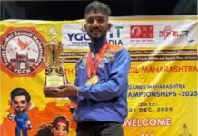 सीएसआरडीच्या शुभम हंबीररावची राज्यस्तरावर दणदणीत कामगिरी