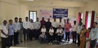शासकीय औद्योगिक प्रशिक्षण संस्था जामखेडच्या वतीने तालुक्यातील बाल वीर पुरस्काराचे वितरण विविध मान्यवरांच्या उपस्थितीत बाल शौर्य पुरस्काराचे वितरण