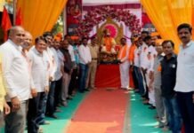 छत्रपतींचे जीवनचरित्र अभ्यासावे’ -नगराध्यक्षा प्रांजल चिंतामणी जामखेड शहरात आरंभ फाउंडेशनच्या वतीने शिवजन्मोत्सव उत्साहात साजरा