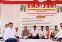 जामखेड शहरात प्रतिष्ठित, राजकीय पदाधिकारी यांचेच अतिक्रमणे राष्ट्रीय महामार्गालगत अतिक्रमण व कामातील अनियमिततेबाबत अवधूत पवार यांचे आजपासून उपोषण सुरू