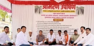 जामखेड शहरात प्रतिष्ठित, राजकीय पदाधिकारी यांचेच अतिक्रमणे राष्ट्रीय महामार्गालगत अतिक्रमण व कामातील अनियमिततेबाबत अवधूत पवार यांचे आजपासून उपोषण सुरू