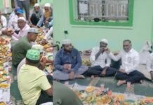 ज्योती क्रांती समुहाचे संस्थापक अध्यक्ष अजिनाथ हजारे यांच्या वतीने जवळा येथे मुस्लिम बांधवांसाठी इफ्तार पार्टी सर्वधर्म समभावाचा अनोखा संदेश