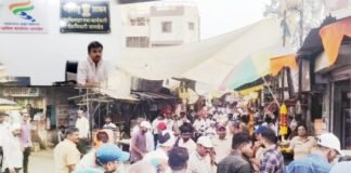 जामखेडमध्ये प्रशासनाकडून हद्दखुणा निश्चितीस (मोजणीस) सुरूवात हद्दखुणा पुसल्यास दंडात्मक कार्यवाही करणार – धनंजय बांगर