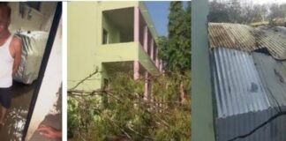 जामखेड तालुक्यात वादळी वाऱ्यासह पावसामुळे वीज पडून गायीचा मृत्यू, घराचे नुकसान तसेच फळपिकांचे नुकसान