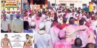 श्री साकेश्वर यात्रेची कावड मिरवणुकीने मोठ्या उत्साहात सुरूवात, मंगळवारी जंगी हगामा तर बुधवारी बैलगाडा शर्यतीचा थरार