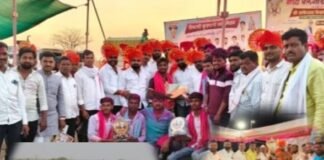 श्री साकेश्वर यात्रेनिमित्त कुस्तीत पै. भारत मदने ठरला साकेश्वर केसरी तर बैलगाडा मध्ये संभाजीनगरचा गुरू व जालनेकर यांचा सर्जा ठरले साकेश्वर केसरी