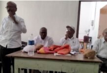 एनपीएस पेन्शन भ्रमाचा भोपळा जुन्या पेन्शन साठी एकजूट व्हा – सुभाष तळेकर एकजुटीमुळे कर्मचारी संप यशस्वी करू – नायब तहसीलदार मच्छिंद्र पाडळे २१ एप्रिल पासून सरू होणाऱ्या बेमुदत संपाबाबत समन्वय समितीची बैठक