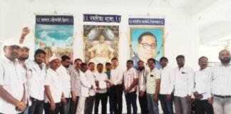 जामखेड शहरातील अनाधिकृत बांग्लादेशी नागरिकांवर कारवाई करावी भाजपच्या वतीने तहसीलदार व पोलीस निरीक्षक यांना निवेदन