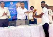 अहिल्यानगरमध्ये आंतरराष्ट्रीय स्पर्धेसाठी निवड झालेल्या खेळाडूंचा सत्कार