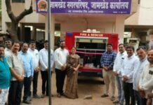 जामखेड शहराच्या प्रगतीबरोबर सुरक्षिततेसाठी अग्निशमन आणि बचाव सेवा – नगराध्यक्ष प्रांजल चिंतामणी नगरपरिषदेच्या वतीने अग्निशमन आणि बचाव सेवेचा लोकार्पण संपन्न