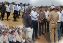 जामखेड पाणीटंचाई, उष्माघात, राष्ट्रीय महामार्ग बाबत तातडीने उपाययोजना कराव्यात – जिल्हाधिकारी डॉ. पंकज आशिया राष्ट्रीय महामार्गावरील अतिक्रमणाबाबत बैठक घेऊन संबंधित यंत्रणांना कार्यवाहीचे निर्देश