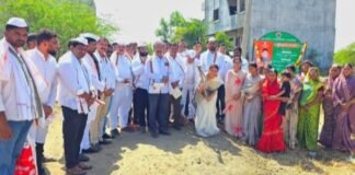 महाराष्ट्र दिनी जामखेड नगरपरिषदेकडून २.४५ कोटींच्या विकासकामांचे भूमिपूजन व लोकार्पण