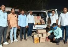 अवैध दारू वाहतूक करणाऱ्यावर स्थानिक गुन्हे शाखेकडून छापा, लाखो रुपयांचा मुद्देमाल जप्त जामखेड शहरासह तालुक्यात अवैध दारू वाहतूक व विक्री करणारांचे धाबे दणाणले