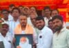 आमदार रोहित पवार यांचे राजुरीत जंगी स्वागत रयत शिक्षण संस्थेच्या उत्तर विभागीय अध्यक्षपदी निवड झाल्याबद्दल ग्रामस्थांकडून भव्य सत्कार
