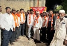 जामखेड मध्ये गाव तिथे शाखा, घर तिथे शिवसैनिक; जातेगाव-महारुळीत शिवसेनेच्या नव्या शाखांचे उद्घाटन संघटना बळकट करण्यासाठी लवकरच शिवसैनिकांचा मेळावा – खासदार डॉक्टर श्रीकांत शिंदे