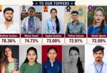 स्व देवराव दिगांबर वराट कॉलेज ऑफ फार्मसी साकत चे डि. फार्मसी परीक्षेत घवघवीत यश