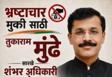 “महाराष्ट्राला शंभर तुकाराम मुंढे हवेत, तरच राज्य भ्रष्टाचारमुक्त होईल” “प्रामाणिक अधिकारी हेच लोकशाहीचे खरे आधारस्तंभ”