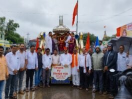 जिजाऊंचे विचार आजही प्रेरणादायी, जामखेडमध्ये स्मृतीज्योत रथयात्रेचे जल्लोषात स्वागत