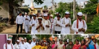 आषाढी एकादशीनिमित्त श्री साकेश्वर विद्यालय साकतची दिंडी भक्तिमय वातावरणात संपन्न ग्रामस्थांच्या उत्स्फूर्त स्वागताने परिसर दुमदुमला; वारकरी वेषातील विद्यार्थ्यांनी सादर केले अभंग व भक्तिगीते