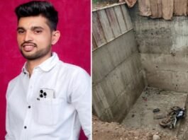 बांधकामाधीन पुलाच्या खड्ड्यात मोटारसायकल कोसळून जामखेडच्या तरुणाचा मृत्यू अंधारात पुलाचा अंदाज न आल्याने भीषण अपघात; सुरक्षा उपायांवर नागरिकांचा सवाल