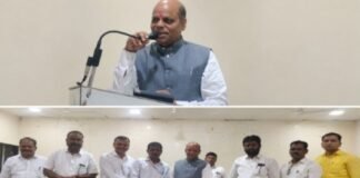 जुनी पेन्शन योजना शिक्षकांसाठी अत्यंत महत्त्वाची; तिच्यासाठी मी सातत्याने लढत आहे – आमदार किशोर दराडे जामखेडमध्ये माध्यमिक शिक्षक-मुख्याध्यापक सहविचार सभा; शिक्षकांच्या विविध प्रलंबित प्रश्नांवर सविस्तर चर्चा