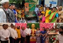जामखेडमध्ये साहित्यरत्न अण्णाभाऊ साठे सामाजिक सभागृहाचे भूमिपूजन; साठे नगरच्या विकासाला नवी दिशा पुण्यतिथी व जयंतीच्या औचित्याने सामाजिक बांधिलकीचा उपक्रम