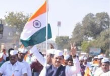 🇮🇳 कर्जत-जामखेडमध्ये उद्या तिरंग्याचा जयघोष! सभापती प्रा. राम शिंदे यांच्या उपस्थितीत १३ ऑगस्टला भव्य तिरंगा रॅली; नागरिकांनी मोठ्या संख्येने सहभागी होण्याचे आवाहन