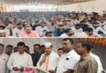 कर्जत-जामखेडच्या ताकदीने ३८ लाख शेतकऱ्यांना कर्जमाफी, कांद्याला योग्य भाव : रोहित पवार जामखेडमध्ये शेतकऱ्यांकडून आमदार रोहित पवारांचा भव्य सत्कार; हजारो कार्यकर्ते व शेतकऱ्यांची उपस्थिती