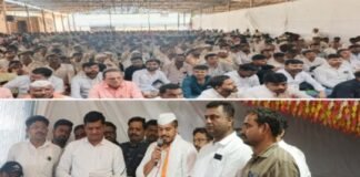 कर्जत-जामखेडच्या ताकदीने ३८ लाख शेतकऱ्यांना कर्जमाफी, कांद्याला योग्य भाव : रोहित पवार जामखेडमध्ये शेतकऱ्यांकडून आमदार रोहित पवारांचा भव्य सत्कार; हजारो कार्यकर्ते व शेतकऱ्यांची उपस्थिती