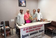 जामखेडमध्ये देहदान अभियानाला बळ, ५११ वा देहदान फॉर्म शहाजी डोके यांचा मरणोत्तर देहदानाचा संकल्प, सामाजिक जनजागृतीला उत्स्फूर्त प्रतिसाद