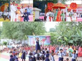 बांधखडक येथे शिष्यवृत्तीधारक रविराज वारे व पवनराज कुत्तरवाडे यांचा स्वातंत्र्यदिनी ११,४०० रुपयांच्या रोख पारितोषिकाने सन्मान   चैतन्य कुलकर्णी, पोपट काळे यांची प्रमुख उपस्थितीत रविराज-पवनराजच्या यशाला सन्मानाची सलामी