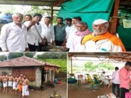 किल्ले रायरेश्वरावर पिंपळवाडी ग्रामस्थांचा श्रावण सोमवारी धार्मिक व पर्यावरणपूरक उपक्रम