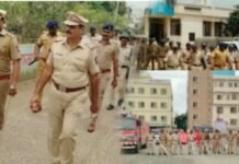 गणेशोत्सवापूर्वी जामखेड पोलिसांचा ‘ॲक्शन मोड’! रूट मार्चने शहर दणाणले, बसस्थानकात जमाव विसर्जनाची रंगीत तालीम