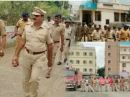 गणेशोत्सवापूर्वी जामखेड पोलिसांचा ‘ॲक्शन मोड’! रूट मार्चने शहर दणाणले, बसस्थानकात जमाव विसर्जनाची रंगीत तालीम