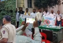 गणेशोत्सवात डीजे-डॉल्बीला ‘नो एंट्री’, जामखेड पोलिसांचा मंडळांना सज्जड इशारा! शांतता समितीच्या बैठकीत पारंपरिक वाद्यांवर भर, ६० ते ७० मंडळ पदाधिकारी व सदस्यांची उपस्थिती