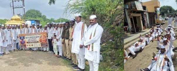 ढोल-डीजेला फाटा! टाळ-मृदंगाच्या गजरात खर्डा पोलिसांची संस्कृती जपणारी गणेश मिरवणूक ‘परंपरा जपूया, ध्वनीप्रदूषण टाळूया’चा खर्डा पोलीसांकडून अनोखा संदेश ढोल-डीजेला फाटा! टाळ-मृदंगाच्या गजरात खर्डा पोलिसांची संस्कृती जपणारी गणेश मिरवणूक ‘परंपरा जपूया, ध्वनीप्रदूषण टाळूया’चा खर्डा पोलीसांकडून अनोखा संदेश