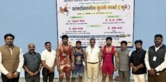 जामखेड महाविद्यालयाच्या कुस्तीपटूंचा सुवर्णधडाका! दोन गोल्ड, एका सिल्व्हरसह तिघांची राष्ट्रीय स्पर्धेत धडक!
